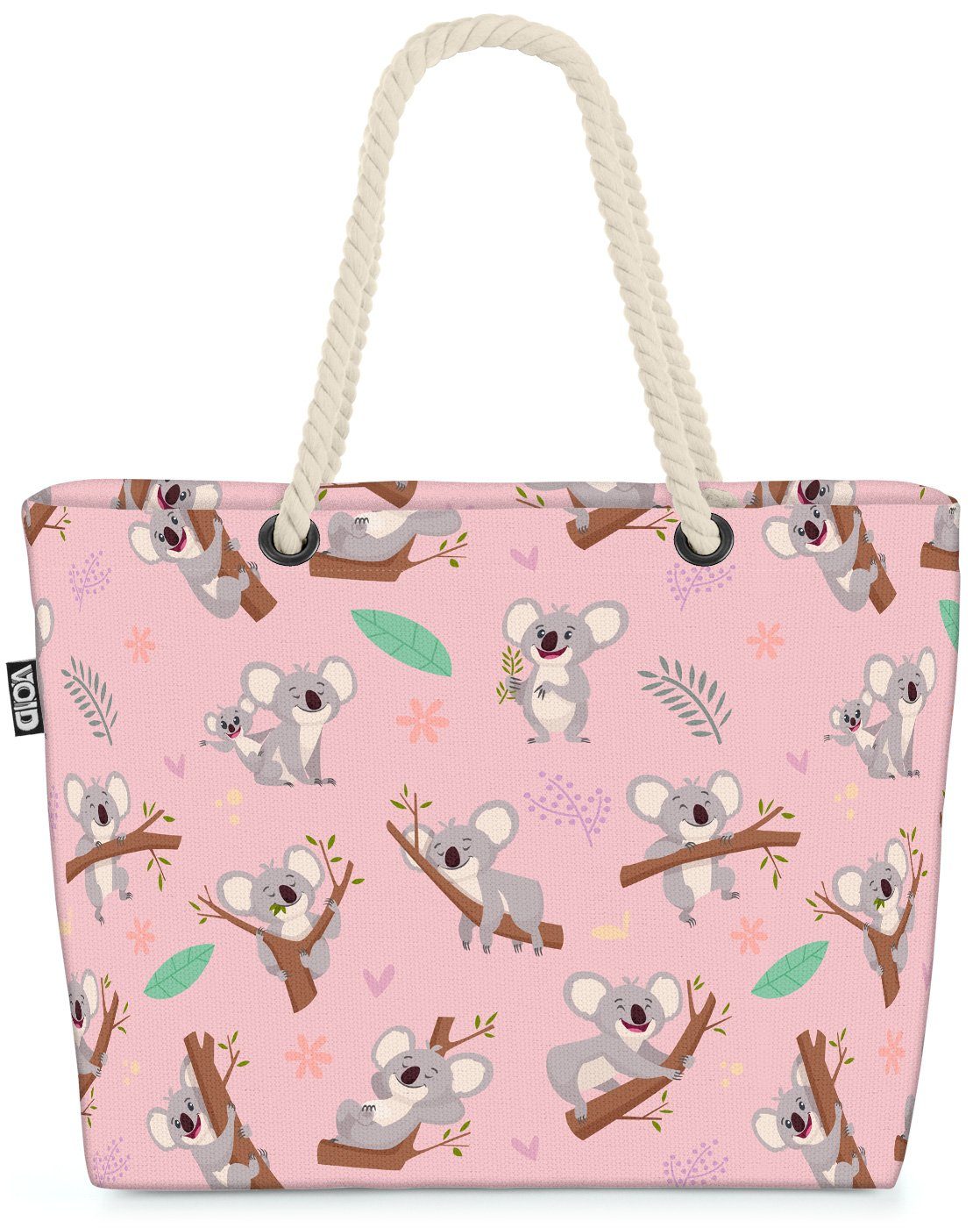 (1-tlg), Koalas VOID Bag Streichel-Zoo Dschungel Bambus Australien Strandtasche Beach Ur-Wal Kinder-Zimmer