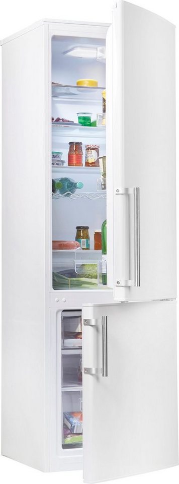 Kühl Gefrierkombination No Frost 55 Cm Breit Hanseatic Kühl-/Gefrierkombination HKGK17455A2W, 176 cm hoch, 55 cm