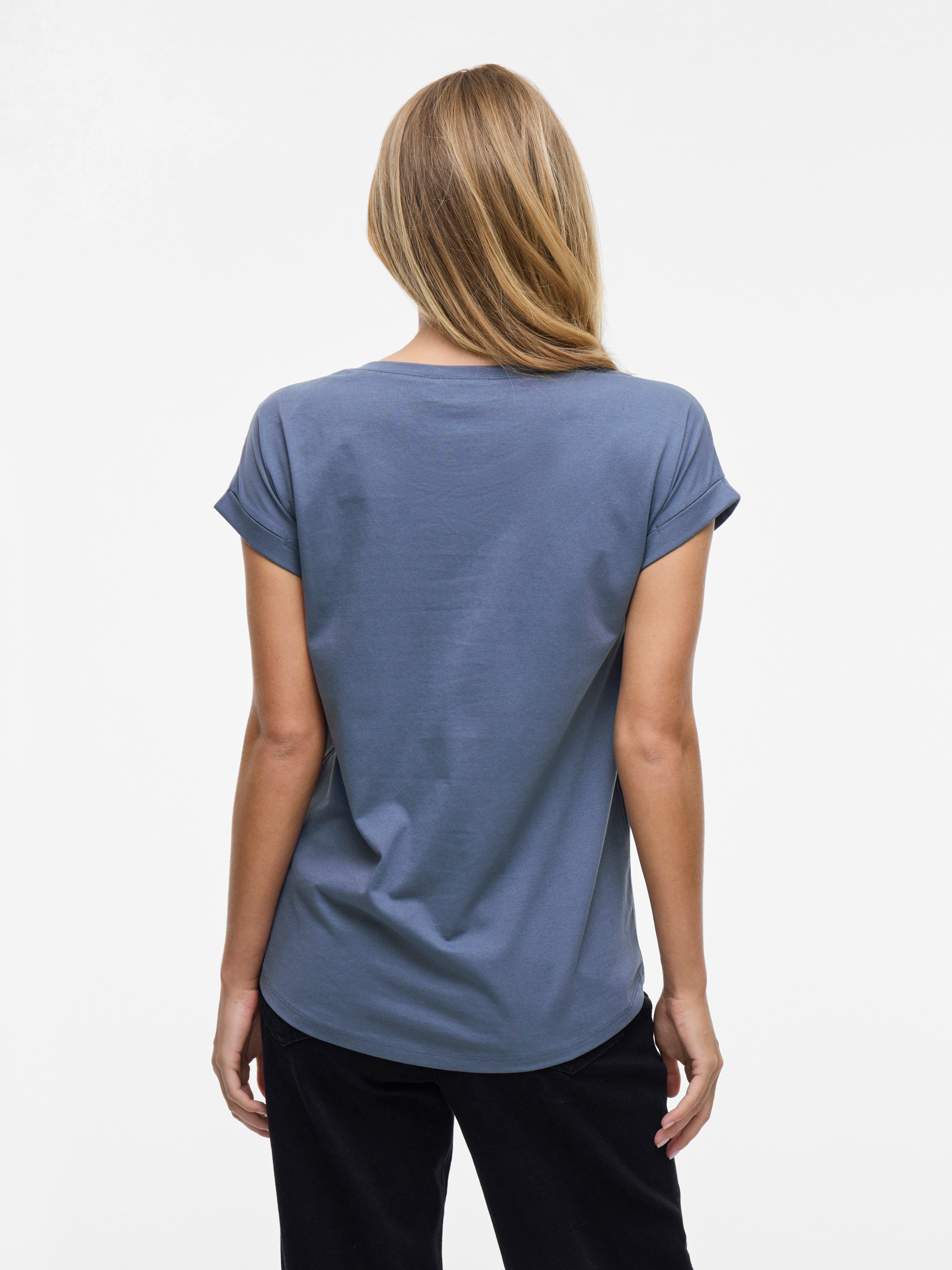 Vila Rundhalsshirt VIDREAMERS NEW PURE T-SHIRT/SU-NOOS günstig online kaufen