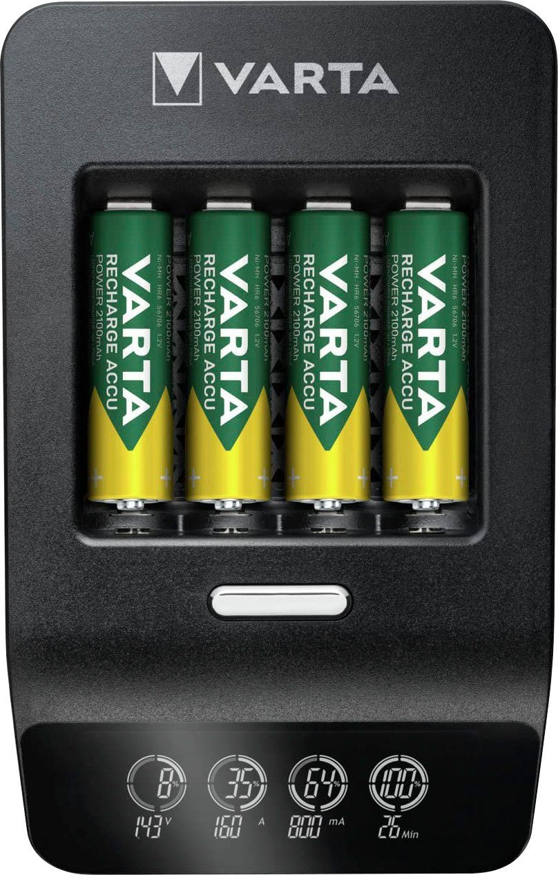 VARTA LCD Ultra Fast Charger+ Batterie-Ladegerät (8000 mA)