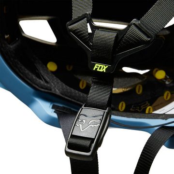 Fox Racing Fahrradhelm Fox Helm Speedframe Pro Blocked Dusty Blue Größe S (1-tlg)