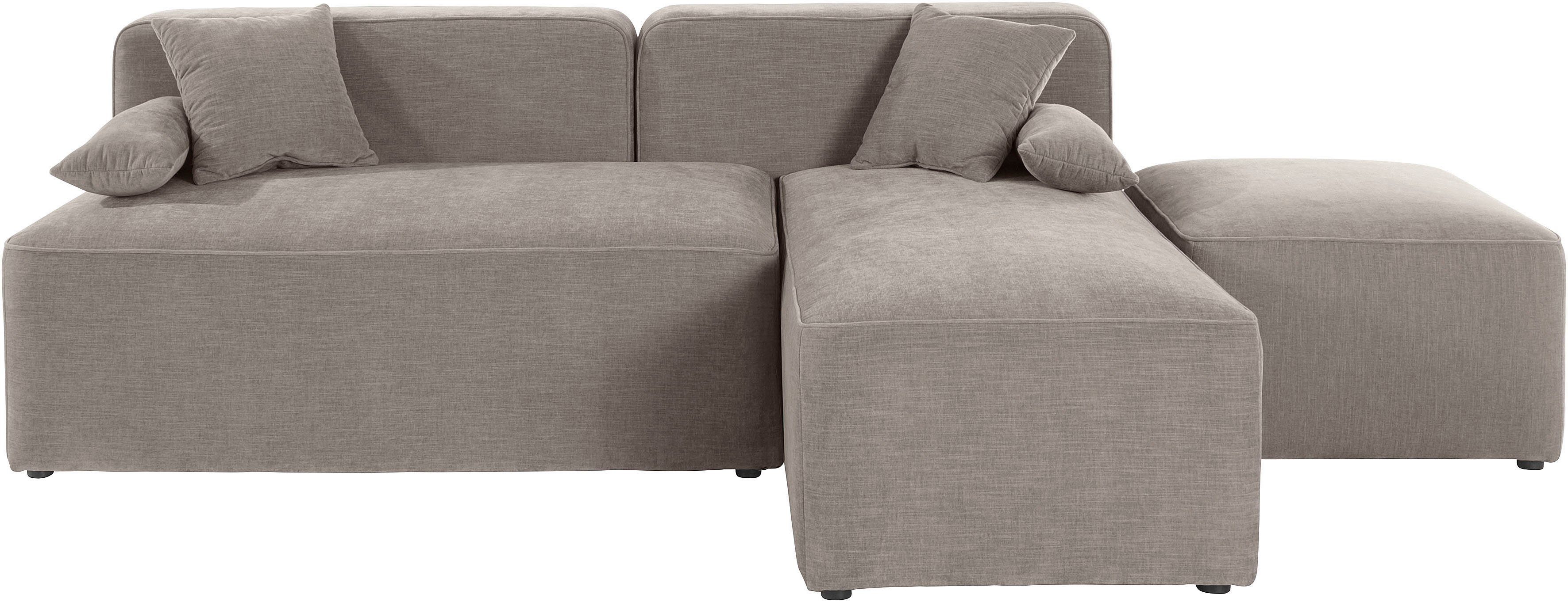 Home affaire Ecksofa Sundstrup L-Form, Modulserie, individuelle Zusammenstellung