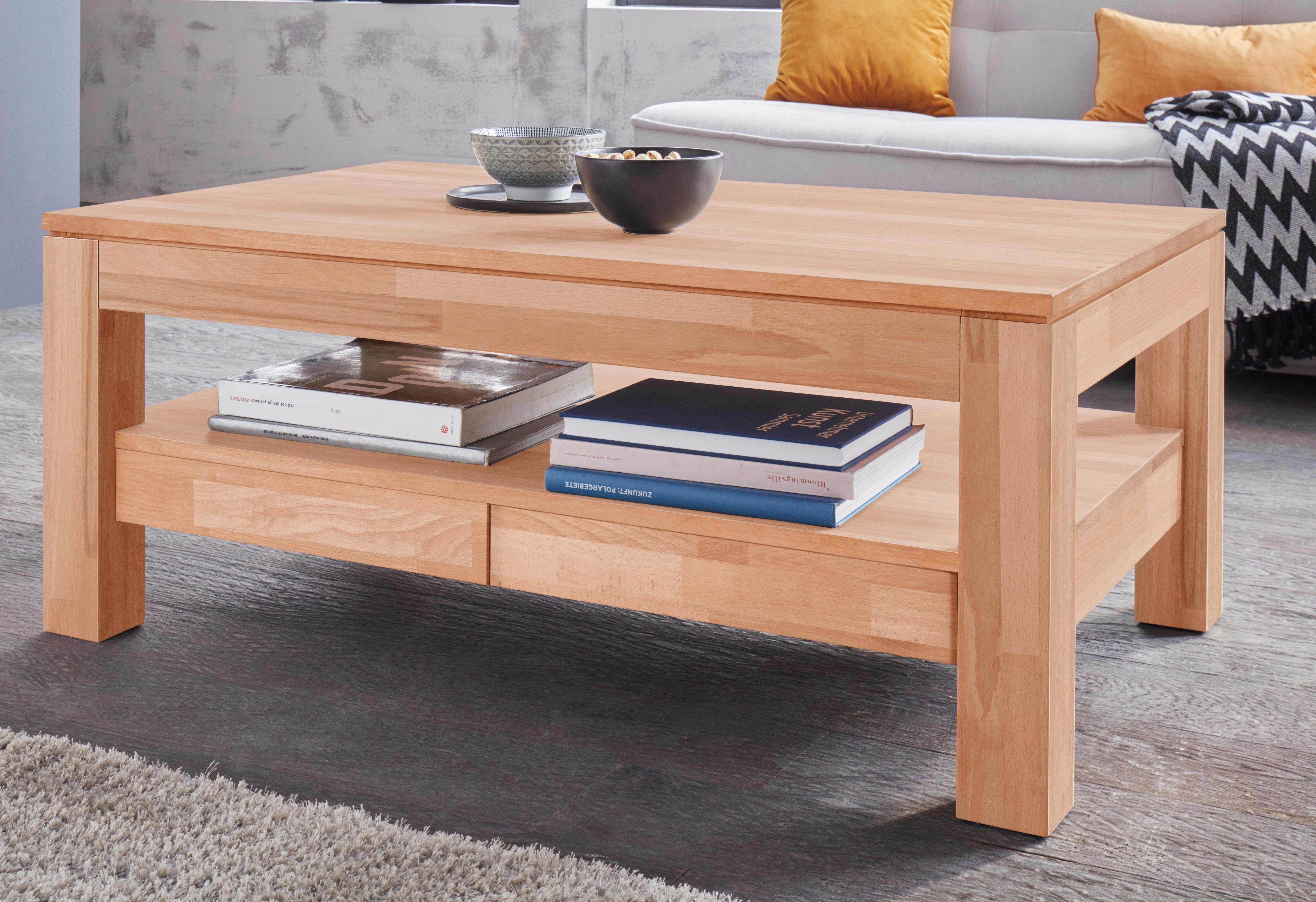 Couchtisch Silkeborg Breite 110 Cm 1 8 Cm Starke Tischplatte Online Kaufen Otto