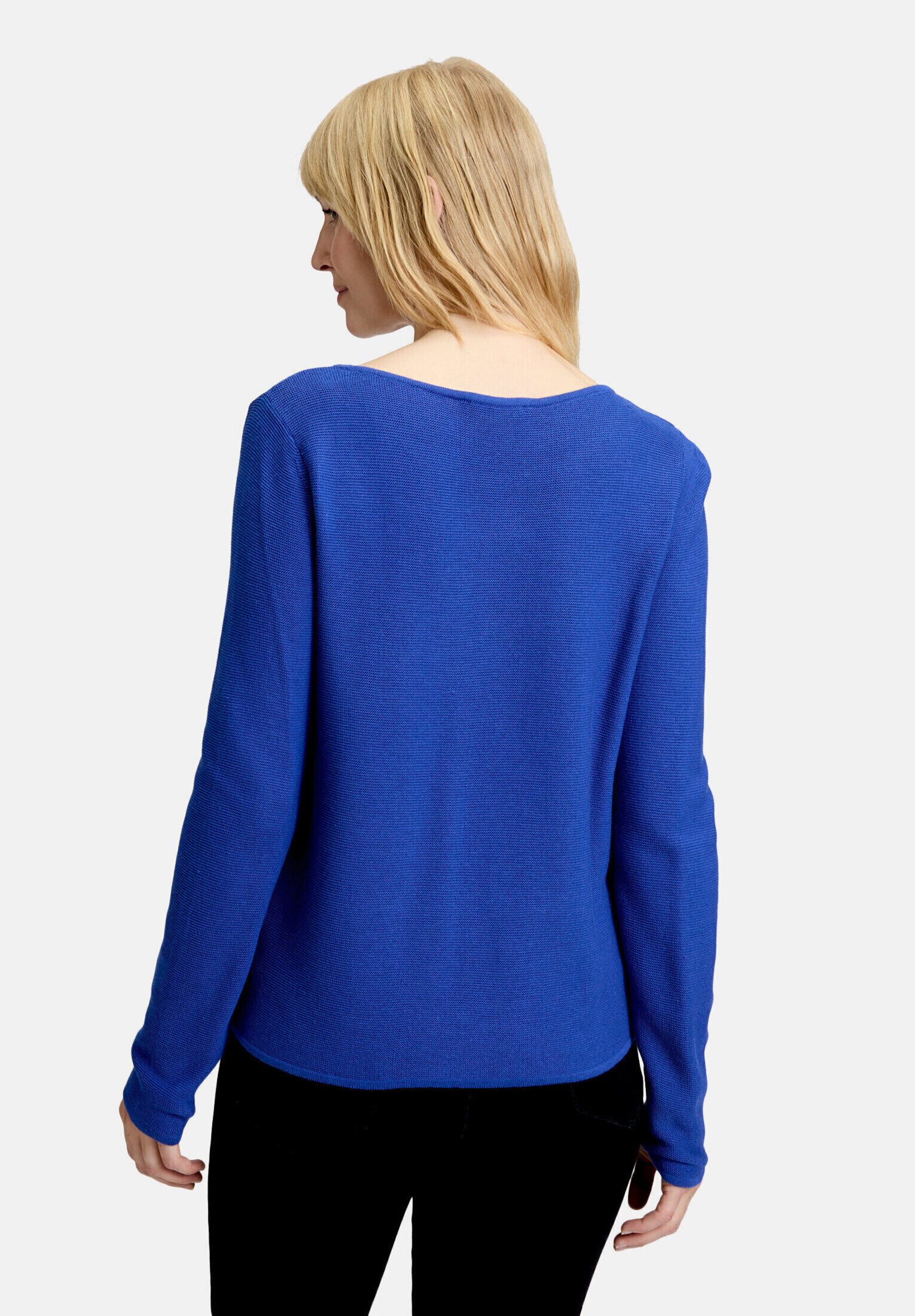 Betty Barclay Strickpullover Damen mit aufgesetzten Taschen (1-tlg)