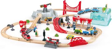 Hape Spielzeug-Eisenbahn Stadtbahn, (Set), FSC®- schützt Wald - weltweit