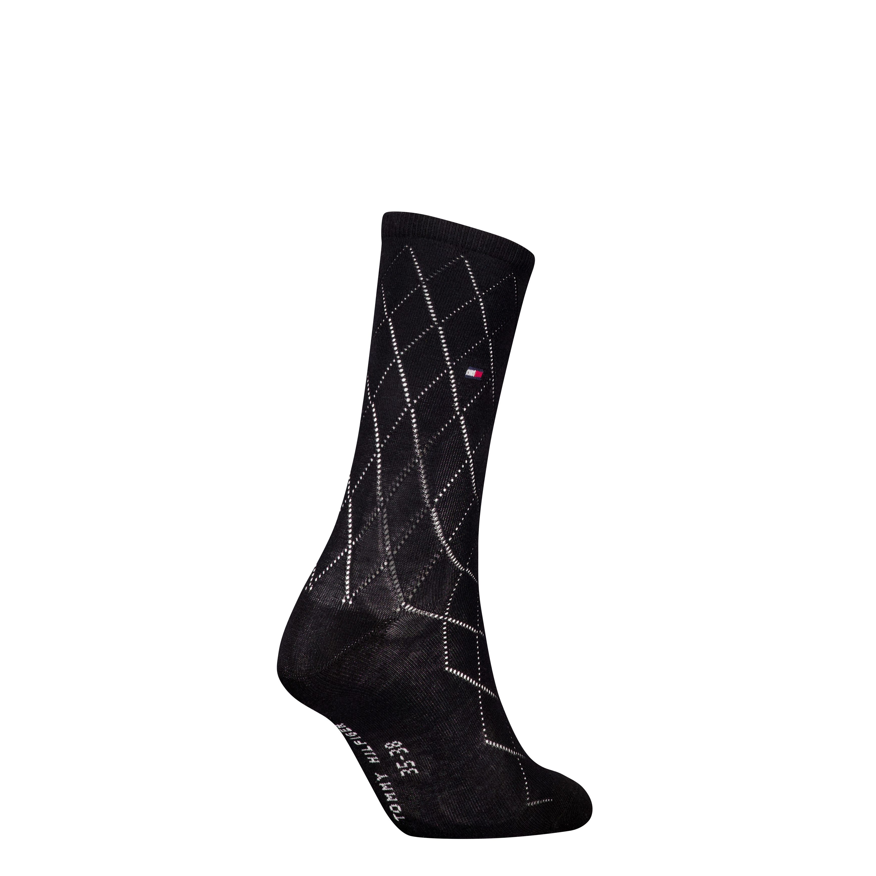 Tommy Hilfiger Socken TH WOMEN SOCK PREMIUM ARGYLE