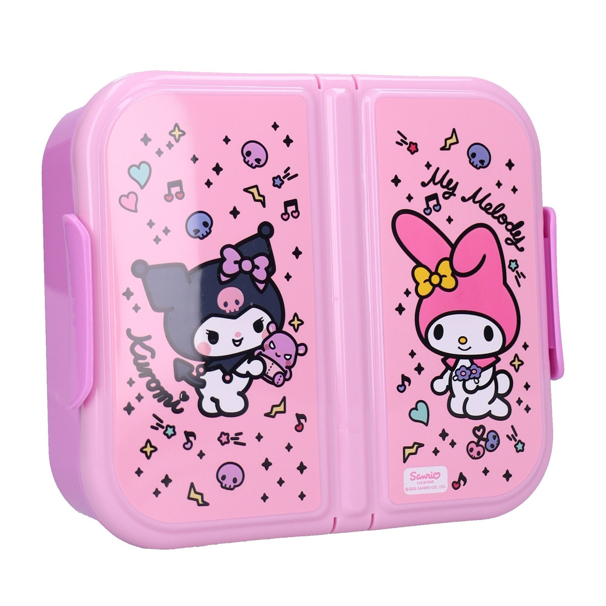 Hello Kitty Lunchbox Kinder Brotdose 1,4 l Snackbox für Schule und unterwegs, PP, (1-tlg)