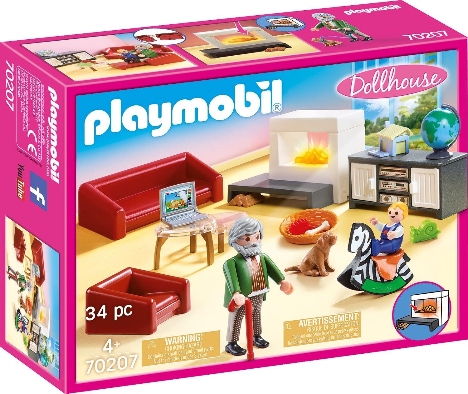 Image of Playmobil Dollhouse - Gemütliches Wohnzimmer