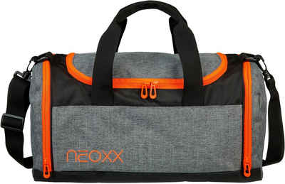 neoxx Sporttasche »Champ, Stay orange«, aus recycelten PET-Flaschen