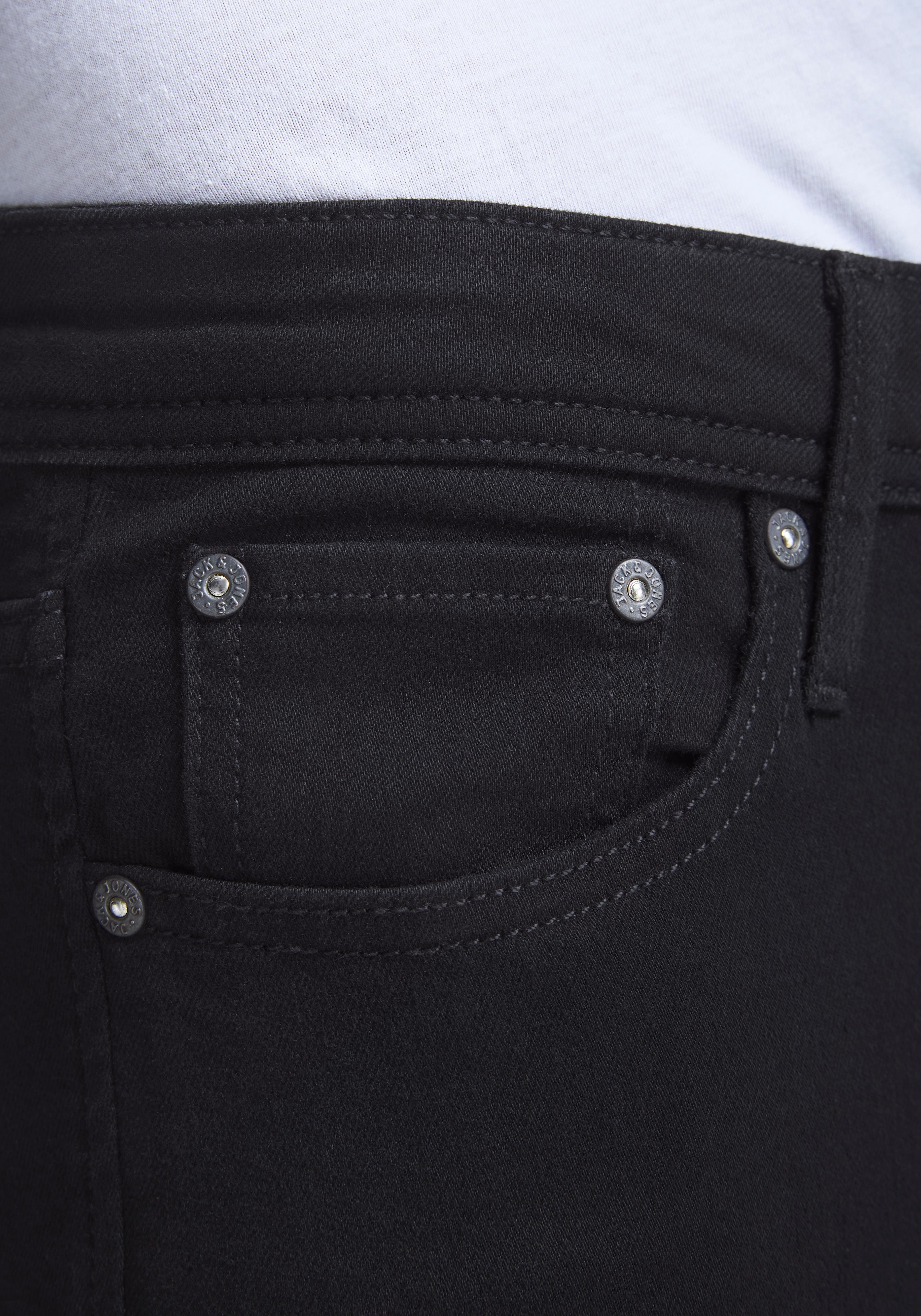 Jack & Jones Slim-fit-Jeans JJIGLENN Slim-Fit mit Stretch und praktischer 5-Pocket-Form Baumwollmischung, slim fit – Bild 5 von 5