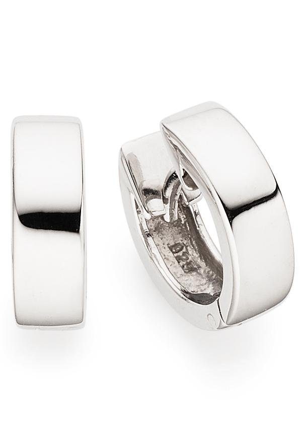 Bruno Banani Paar Creolen Schmuck Geschenk Silber 925 Ohrschmuck Ohrringe