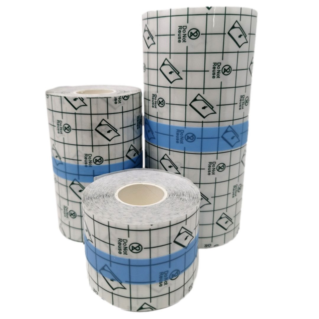 LisaCare Wundpflaster Duschpflaster - Tattoopflaster - Selbstklebender Hautschutz (Spar-Set, 3 St., 1 Rolle 5cm, 10cm & 15cm x 10m), Wasserdichter Infektionsschutz!