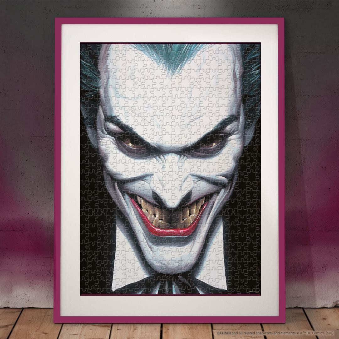 USAopoly Puzzle DC Comics Puzzle Joker Clown Prince of Crime (1000 Teile), 1000 Puzzleteile, Offiziell lizenziertes Puzzle