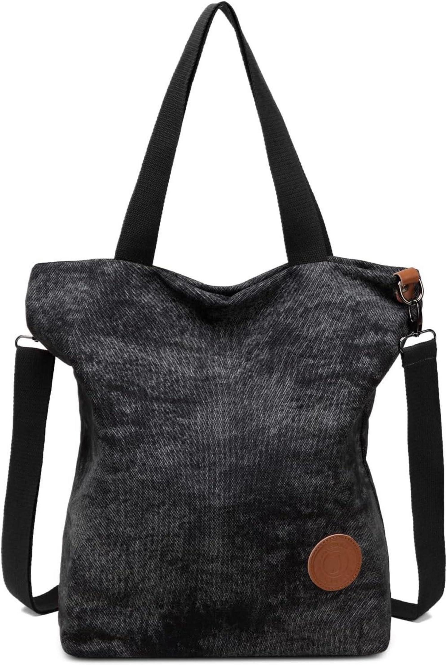 Umhängetasche Damen Canvas Handtasche Schultertasche Multifunktionale Umhängetaschen