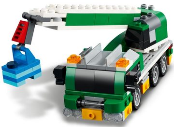 LEGO® Konstruktionsspielsteine LEGO Creator - Rennwagentransporter, (328 St)