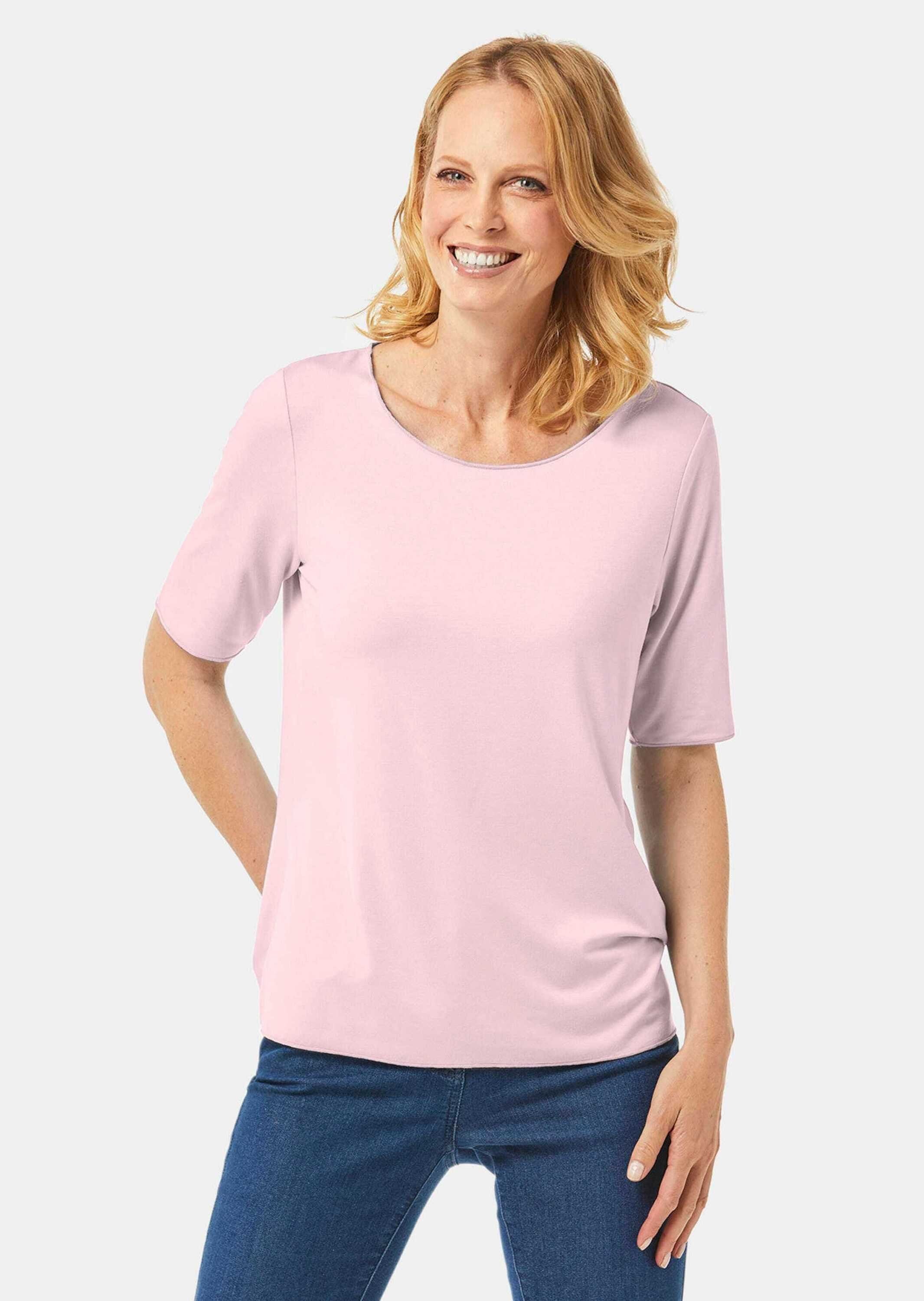 GOLDNER T-Shirt Kombistarkes Halbarmshirt mit tonaler günstig online kaufen