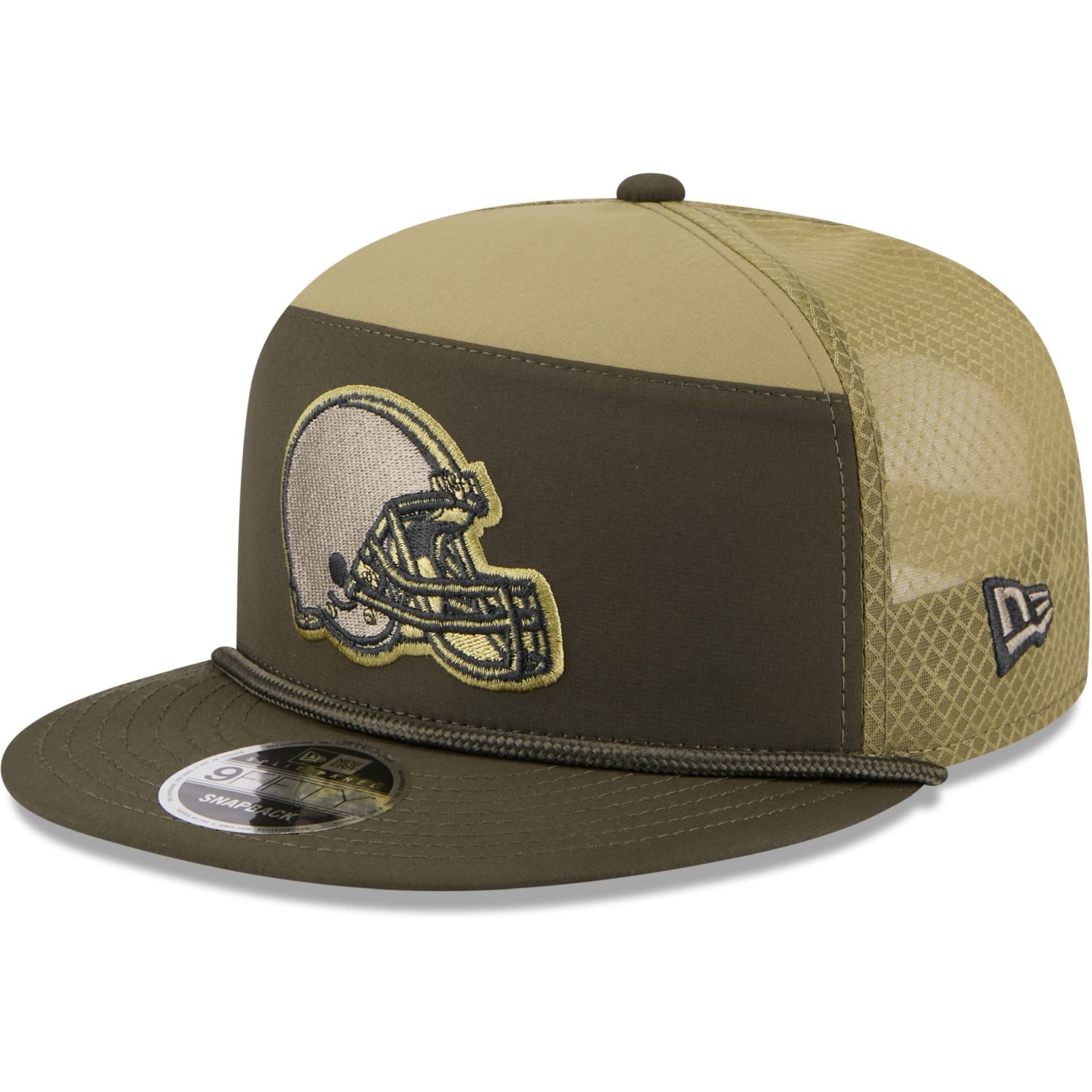 Snapback Cap 9Fifty Split Panel SALUTE Cleveland Browns
