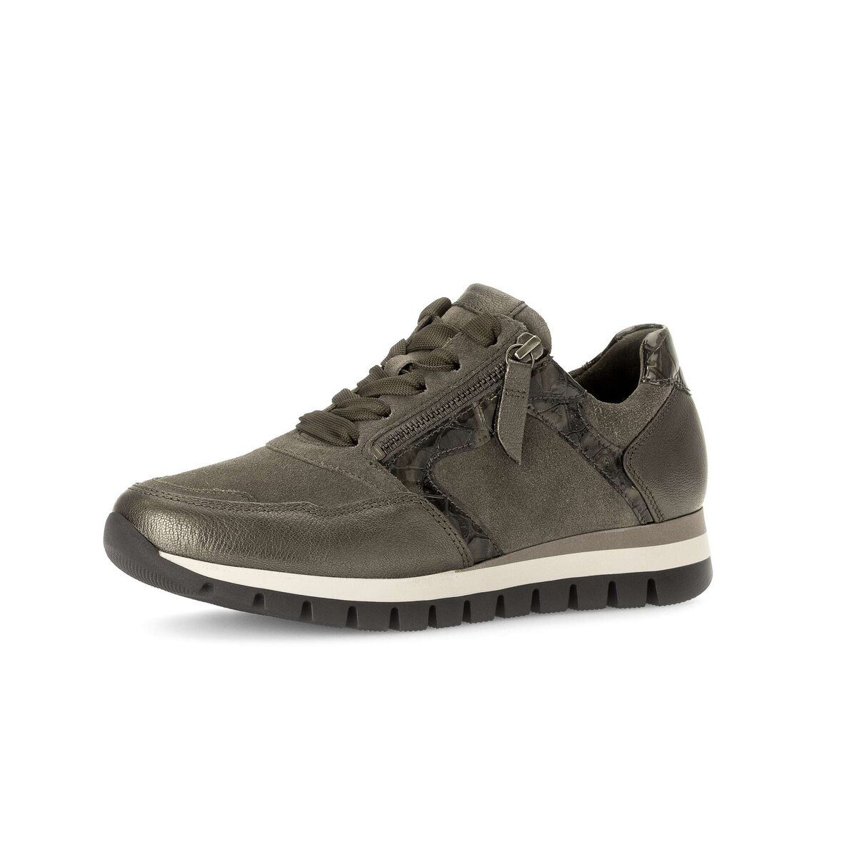 Gabor Sneaker low Materialmix Leder Sneaker günstig online kaufen