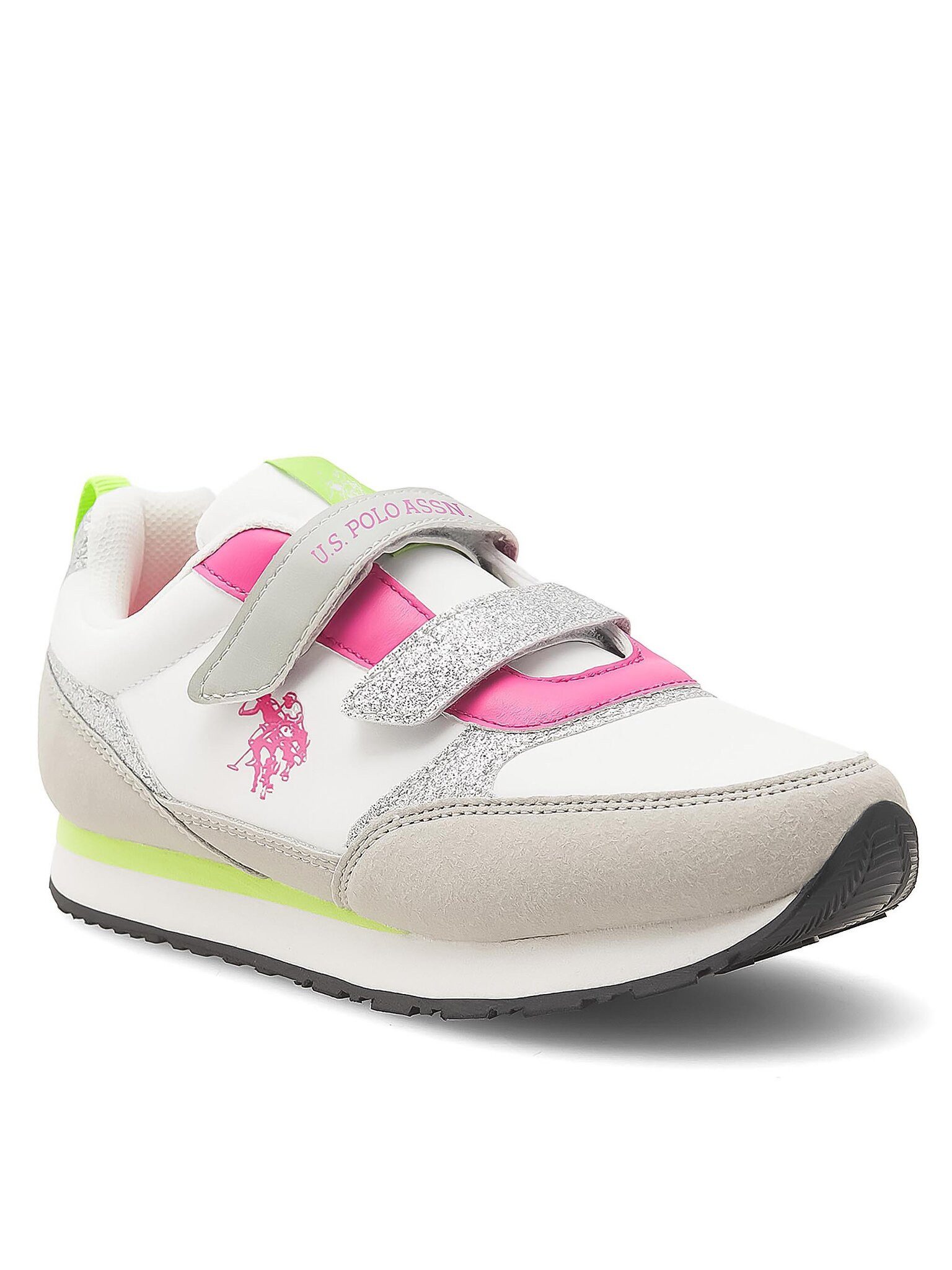 U.S. Polo Assn. Sneakers Mädchen NOBIK012 Grau Sneaker