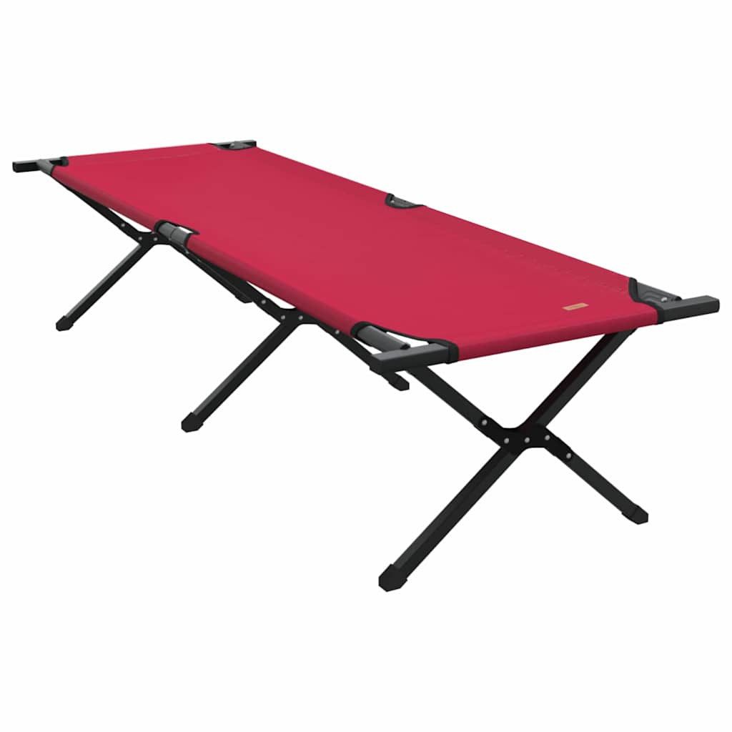 Bett Klapp Schlafbett fürs Camping Rot 193 x 69 x 45 cm Oxford-stoff