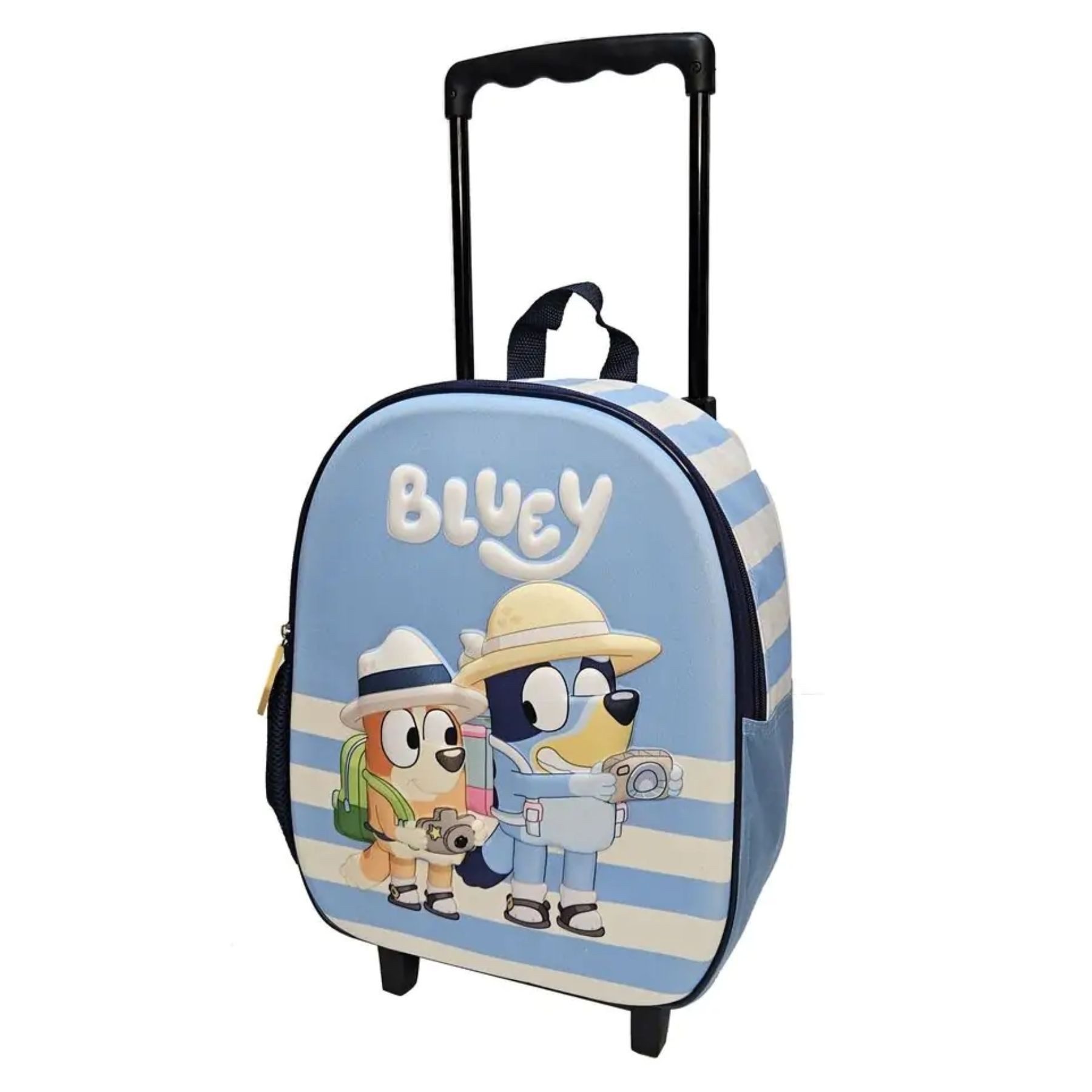 Textiel Trade B.V. Kinderrucksack Bluey 3D Design Praktische Schultasche für Schule und Freizeit
