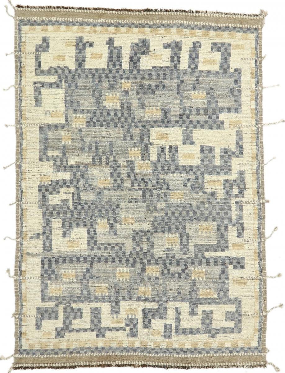 Orientteppich Berber Maroccan Design 188x266 Handgeknüpfter Moderner Orientteppich, Nain Trading, rechteckig, Höhe: 25 mm
