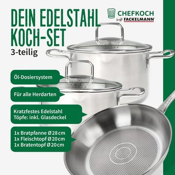 Chefkoch trifft Fackelmann Topf-Set