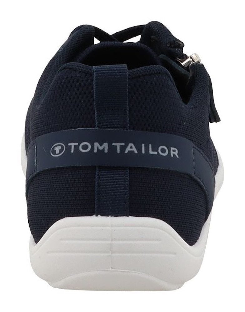 TOM TAILOR Patty Sneaker Freizeitschuh, Halbschuh, Schnürschuh in Strickoptik
