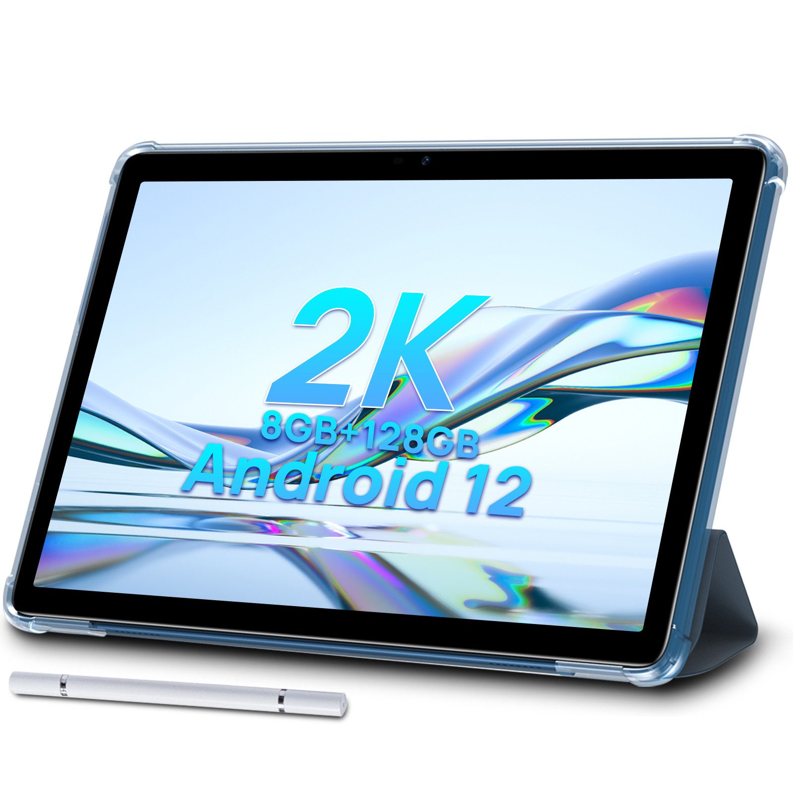 DOOGEE T10 Tablet (10", 8 GB, 10.1" IPS FHD+, 8GB+128GB, Widevine L1, Android 12.0, 8300mAh Akku)