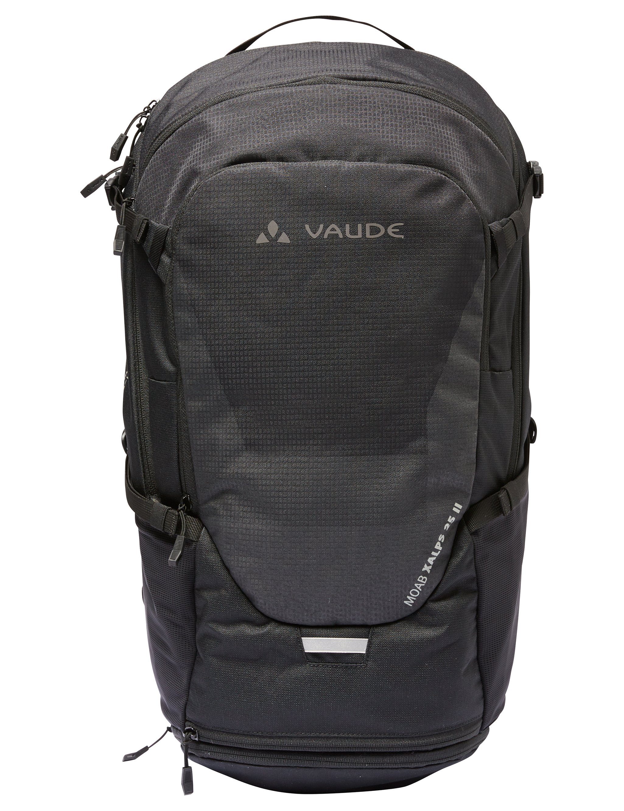 VAUDE Wanderrucksack Moab black Set), (Kein II Xalps 25 Knopf Grüner