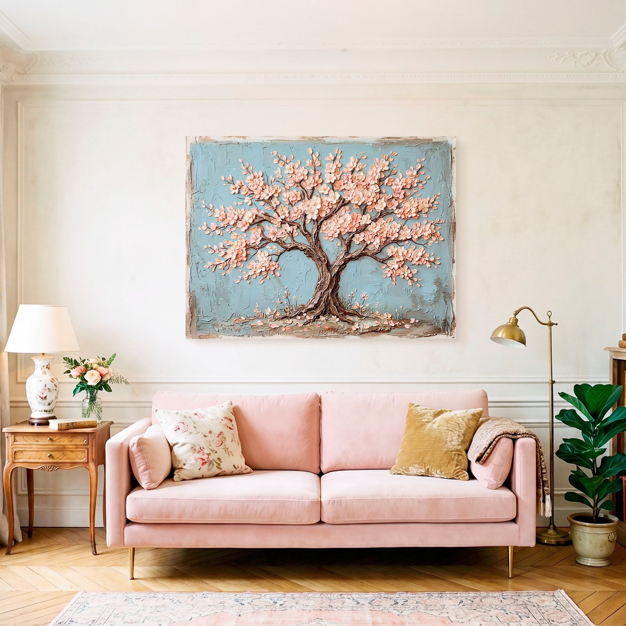 OTTO home Leinwandbild Baum in Blüte, Baumbilder (1 St), in verschied. Größen