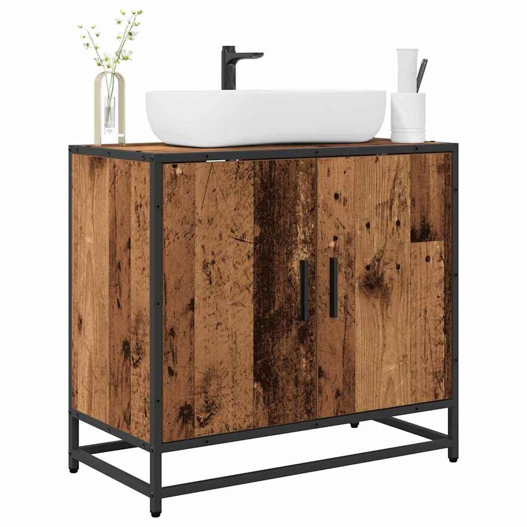 vidaXL Badezimmer-Set Badezimmer Waschbecken Schrank mit günstig online kaufen