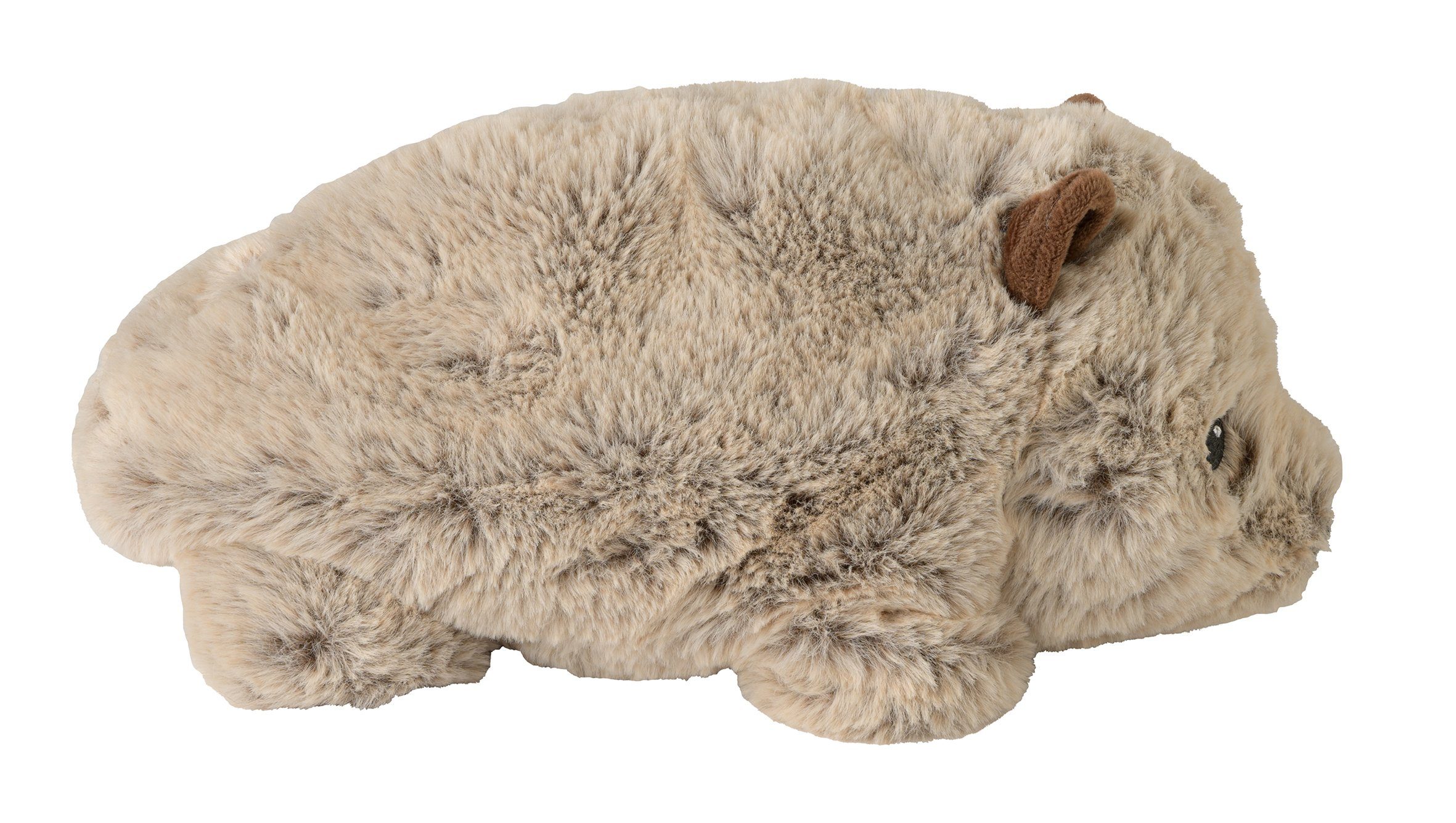 Warmies® Wärmekissen Warmies Wärmetier Wombat Kuscheltier Mikrowelle/Ofen, (Wärmekuscheltier)