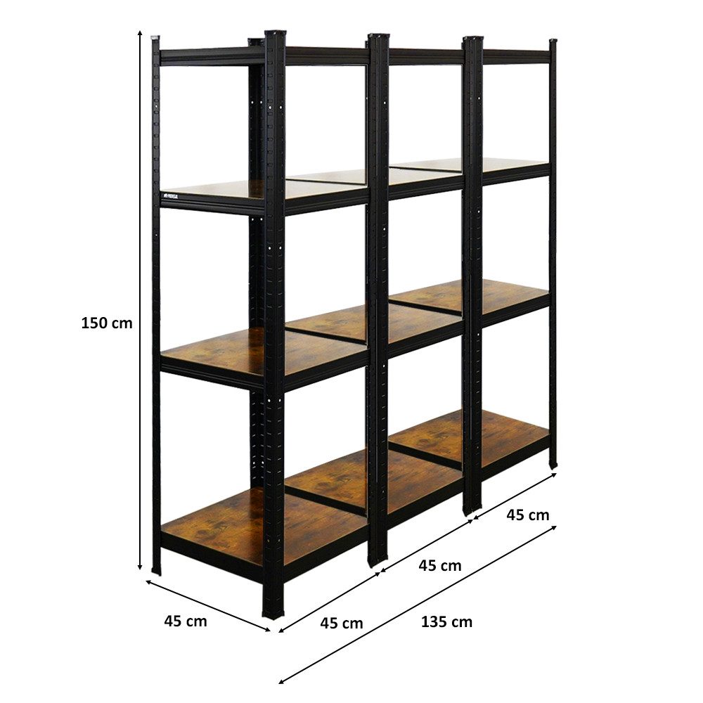 PROREGAL® Schwerlastregal MegaDeal Wohnregal Designregal Series günstig online kaufen