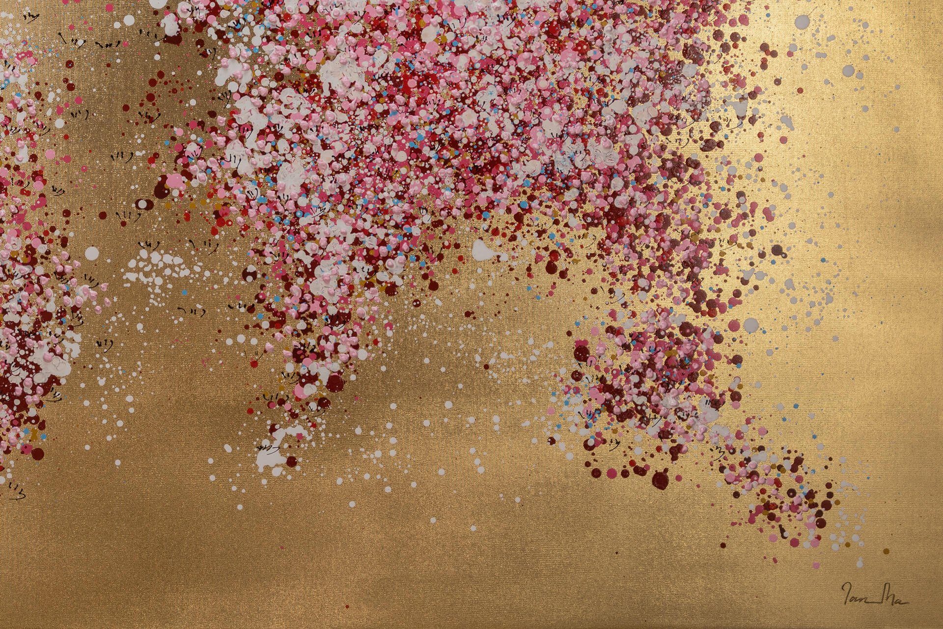 KUNSTLOFT Gemälde Blühende Welt 120x80 cm, günstig online kaufen
