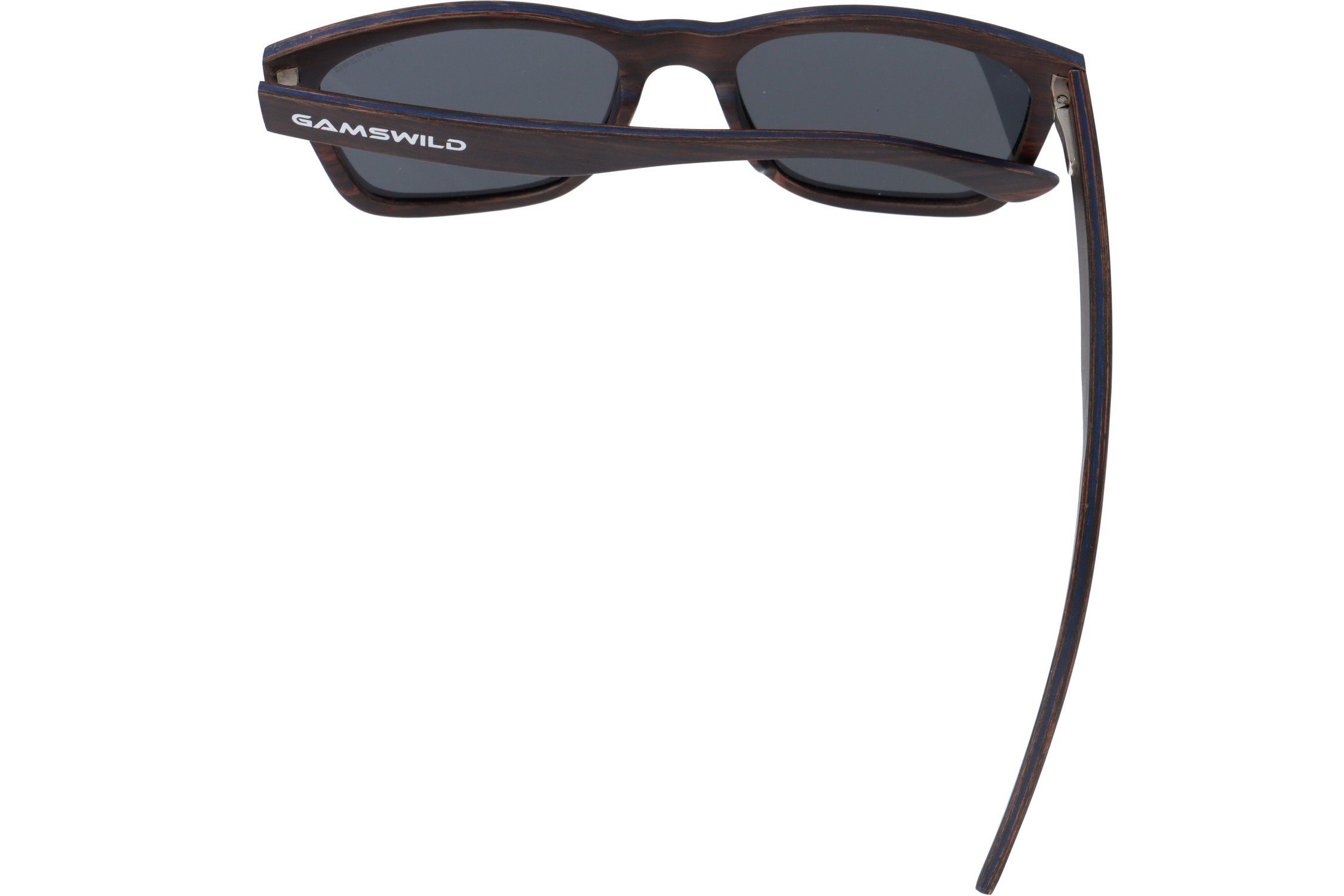 Gamswild Sonnenbrille WM0011 Holzbrille polarisierte GAMSSTYLE Glas grau, Unisex, & Gläser braun, grau blau G15 Damen Herren in