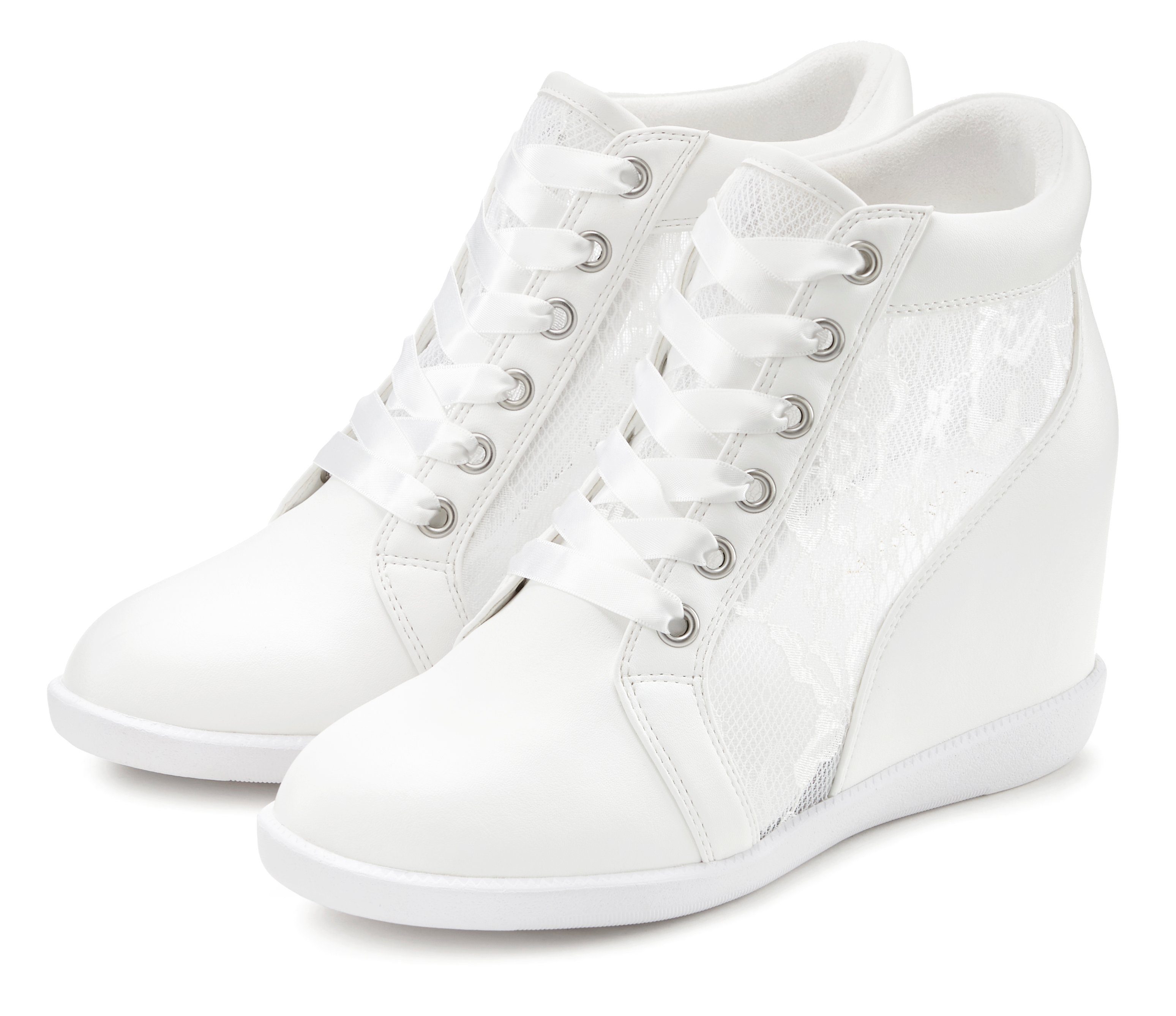 LASCANA Sneaker Freizeitschuh, Halbschuh mit innenliegendem günstig online kaufen