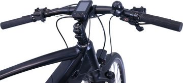 HAWK Bikes E-Bike eTrekking Integrated Gent STEPS, 9 Gang Shimano Alivio 9-Gang Schaltwerk, Kettenschaltung, Mittelmotor, 504 Wh Akku