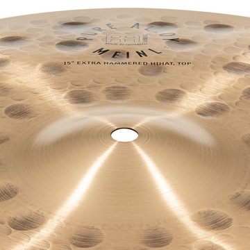 Meinl Percussion Becken, PA15EHH Pure Alloy HiHat 15" Extra Hammered - HiHat
