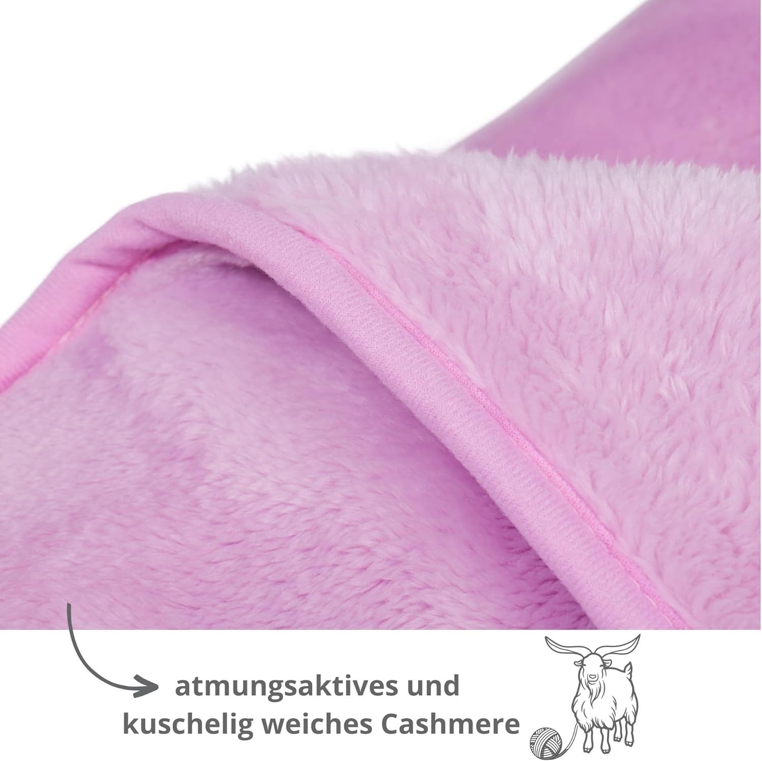 Kinderdecke Kuscheldecke Kids, liebling, Cashmere Feeling günstig online kaufen