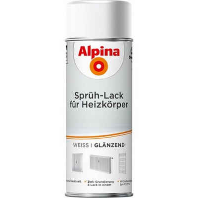 *Alpina* Sprühlack Sprühlack für Heizkörper weiß 400 ml glänzend