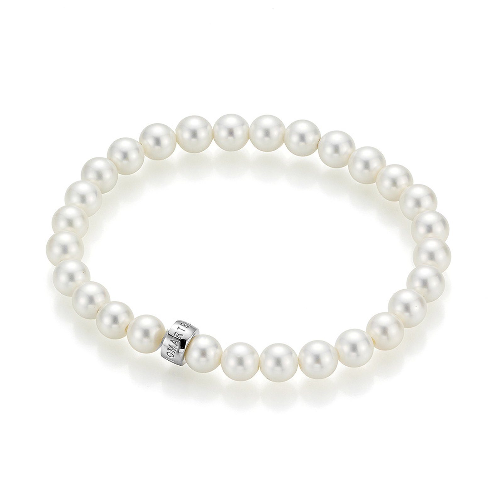 Martello Weiß« Muschelkern 6 Giorgio Perlen »mit Kaufen Mm Ø Online Milano Armband 2IWHED9