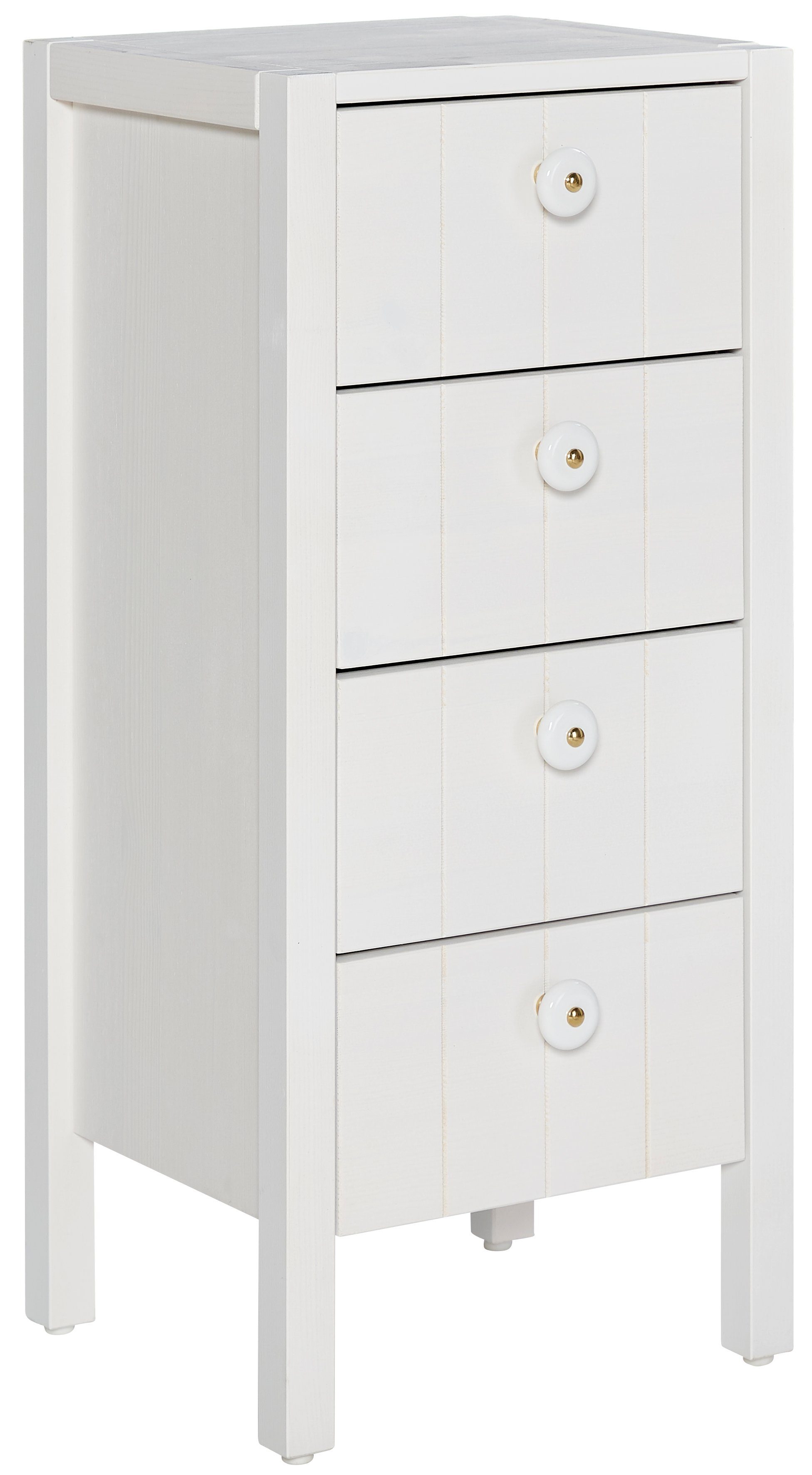 Home affaire Midischrank Tina Badmöbel, Kommode, Schrank, Breite 34 cm, Massivholz