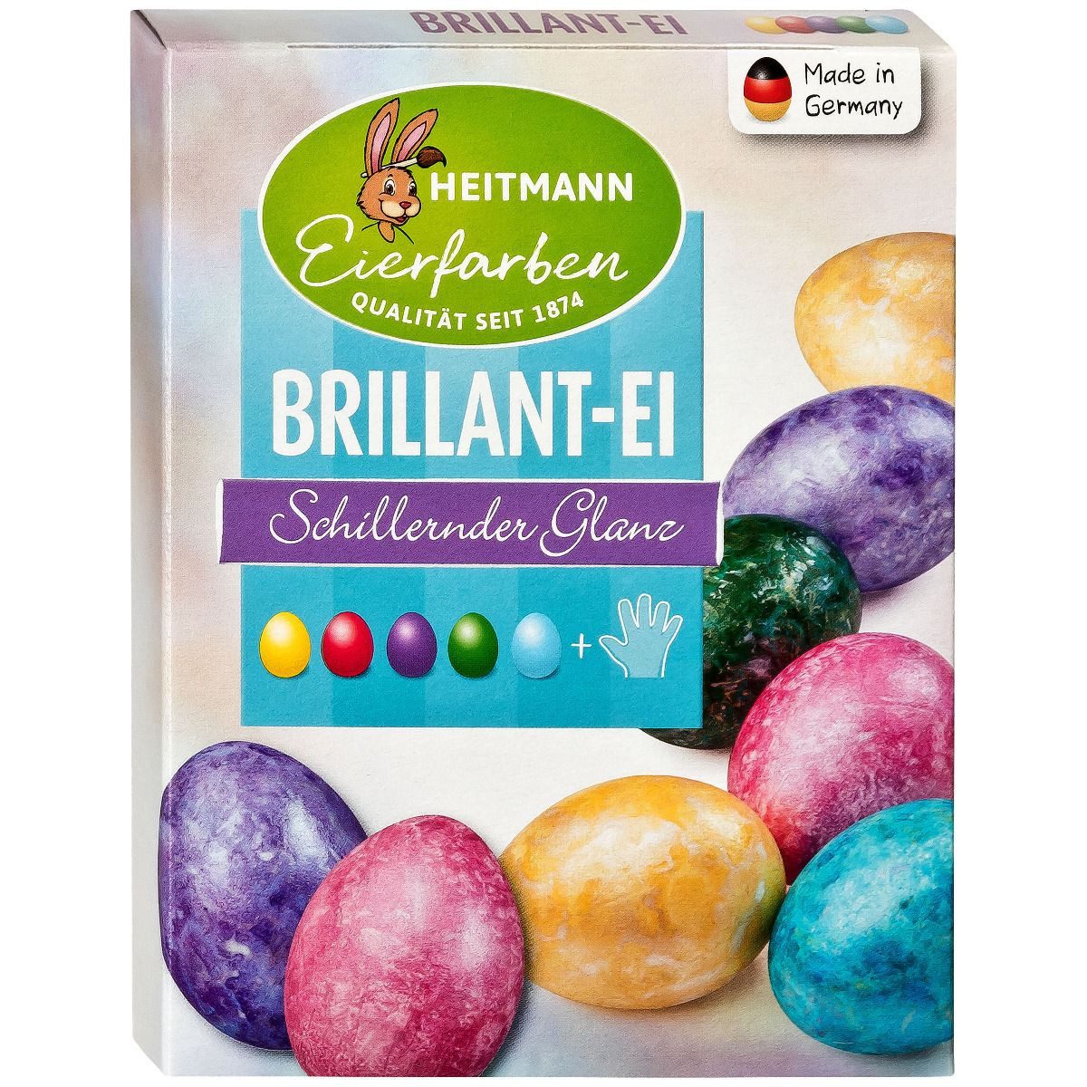 BRAUNS HEITMANN Osterei Heitmann Eierfarben 5 Stück Brilliant Ei Цвета(ов)