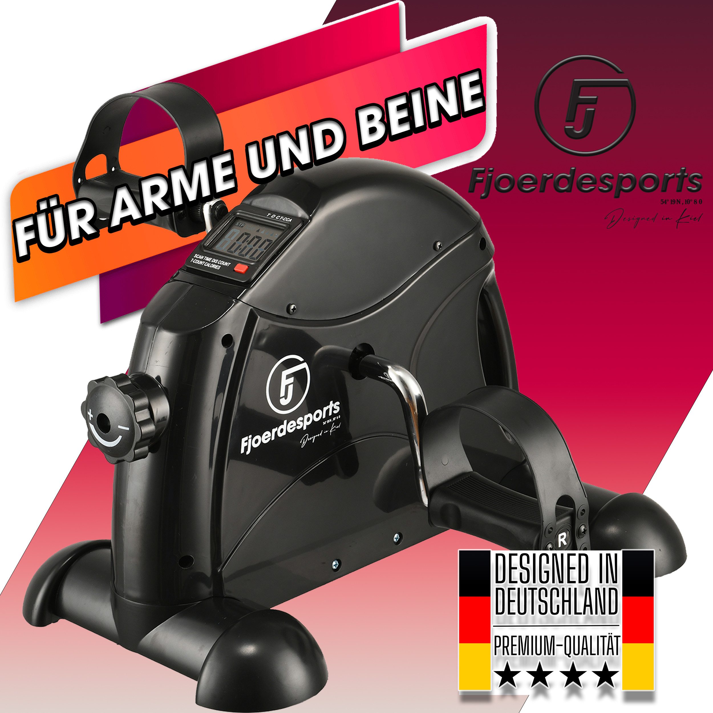 Heimtrainer Mini-Heimtrainer, Arm- und Beintrainer, Bewegungstrainer
