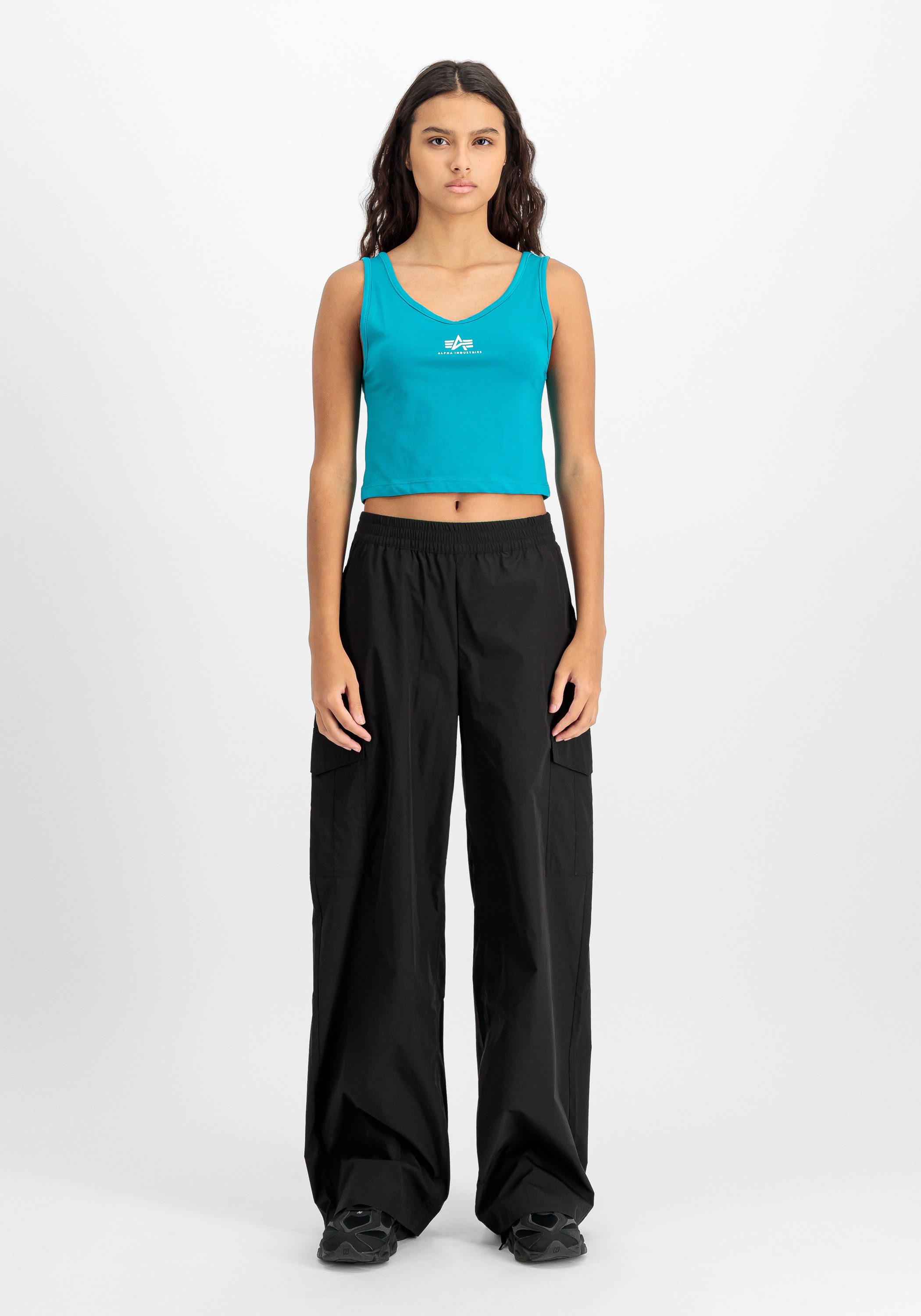 Alpha Industries Muskelshirt Basic Crop-Tank SL Women