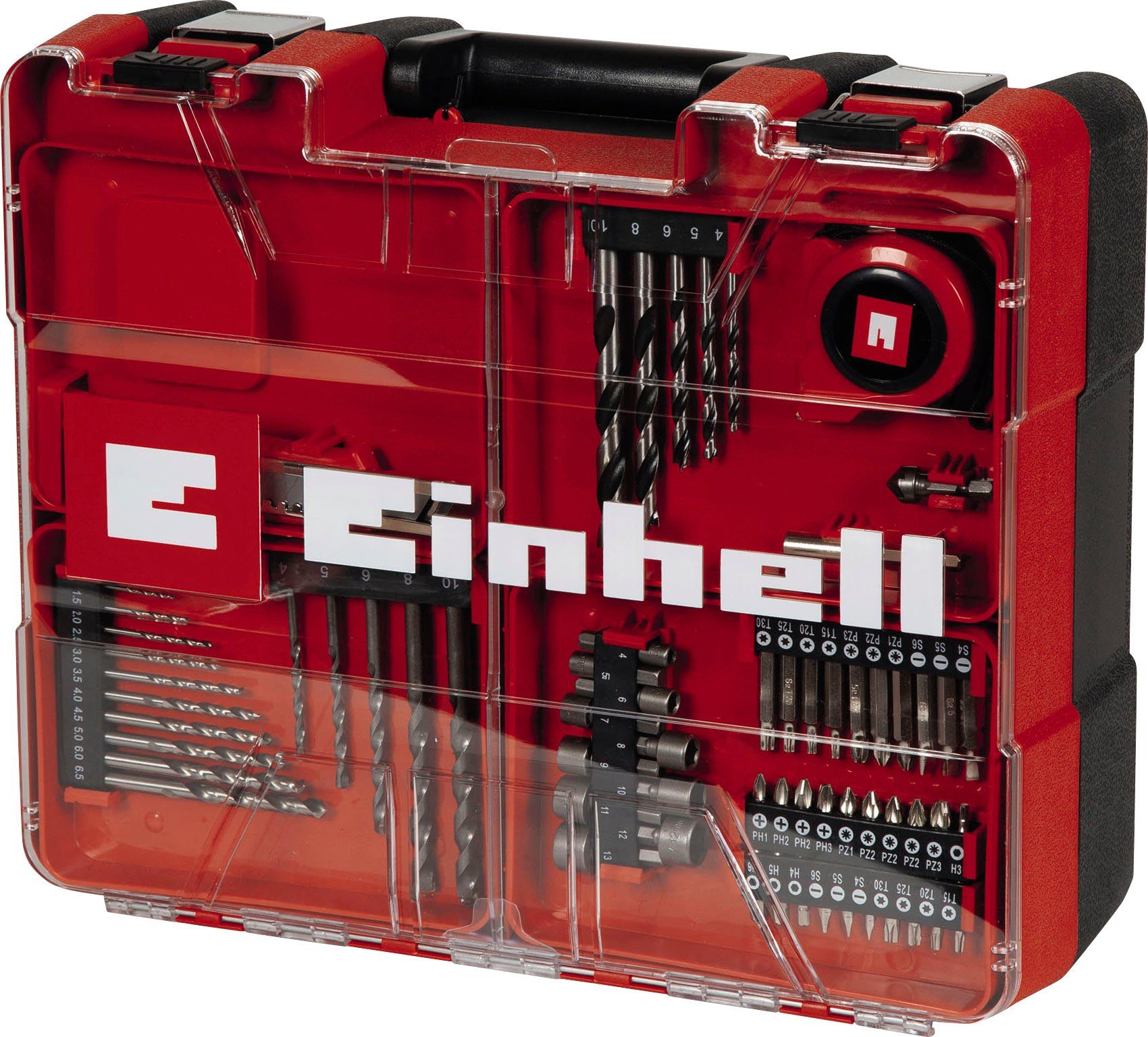 Power Einhell +64, Akkus inkl. 2 Akku-Schlagbohrschrauber TE-CD (Set), Ladegerät 2 U/min, 18/2 á Li-i Ah 1250 X-Change max. und