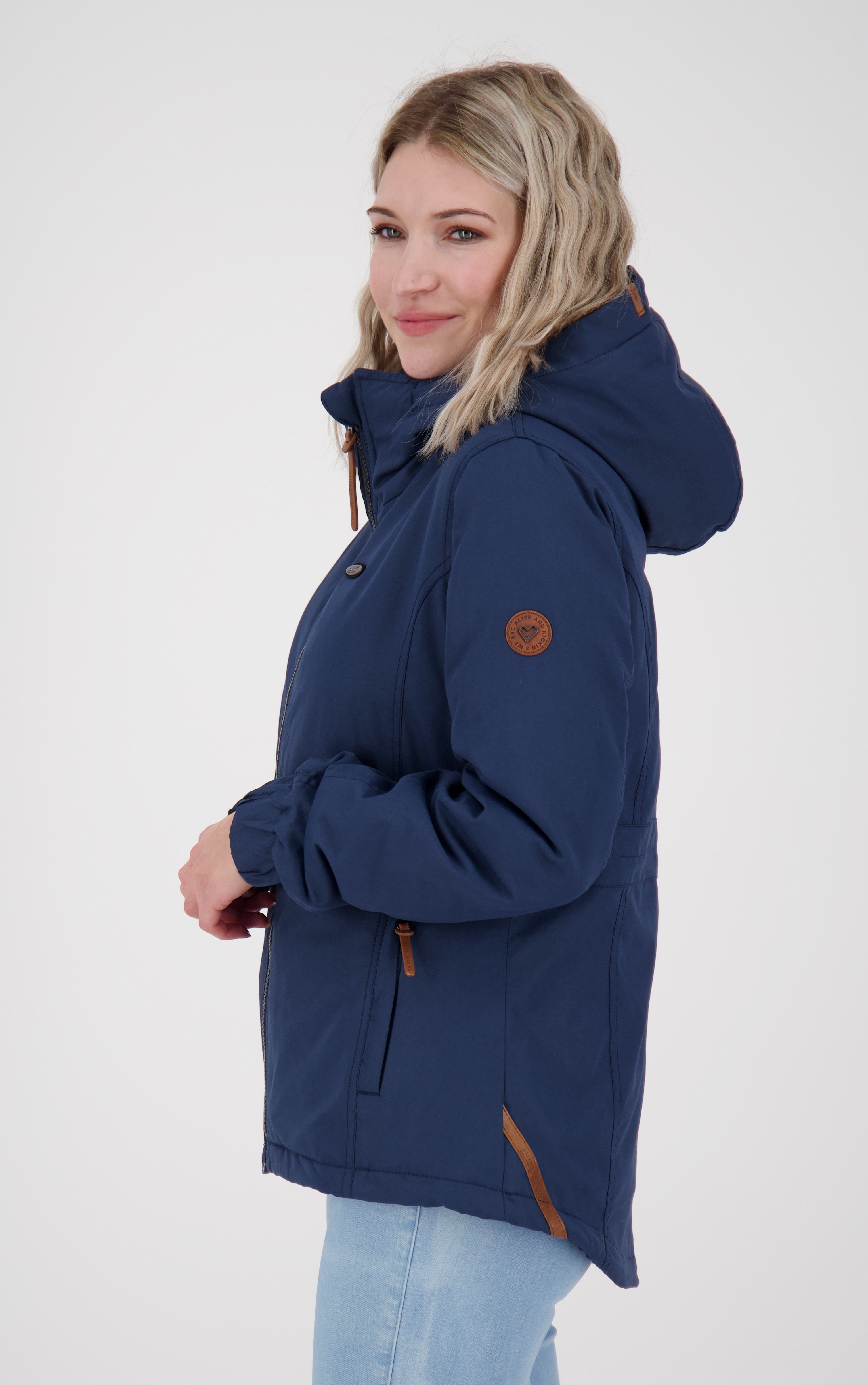 Alife & Kickin Winterjacke NAOMICA CS Jacket WOMEN mit Kapuze