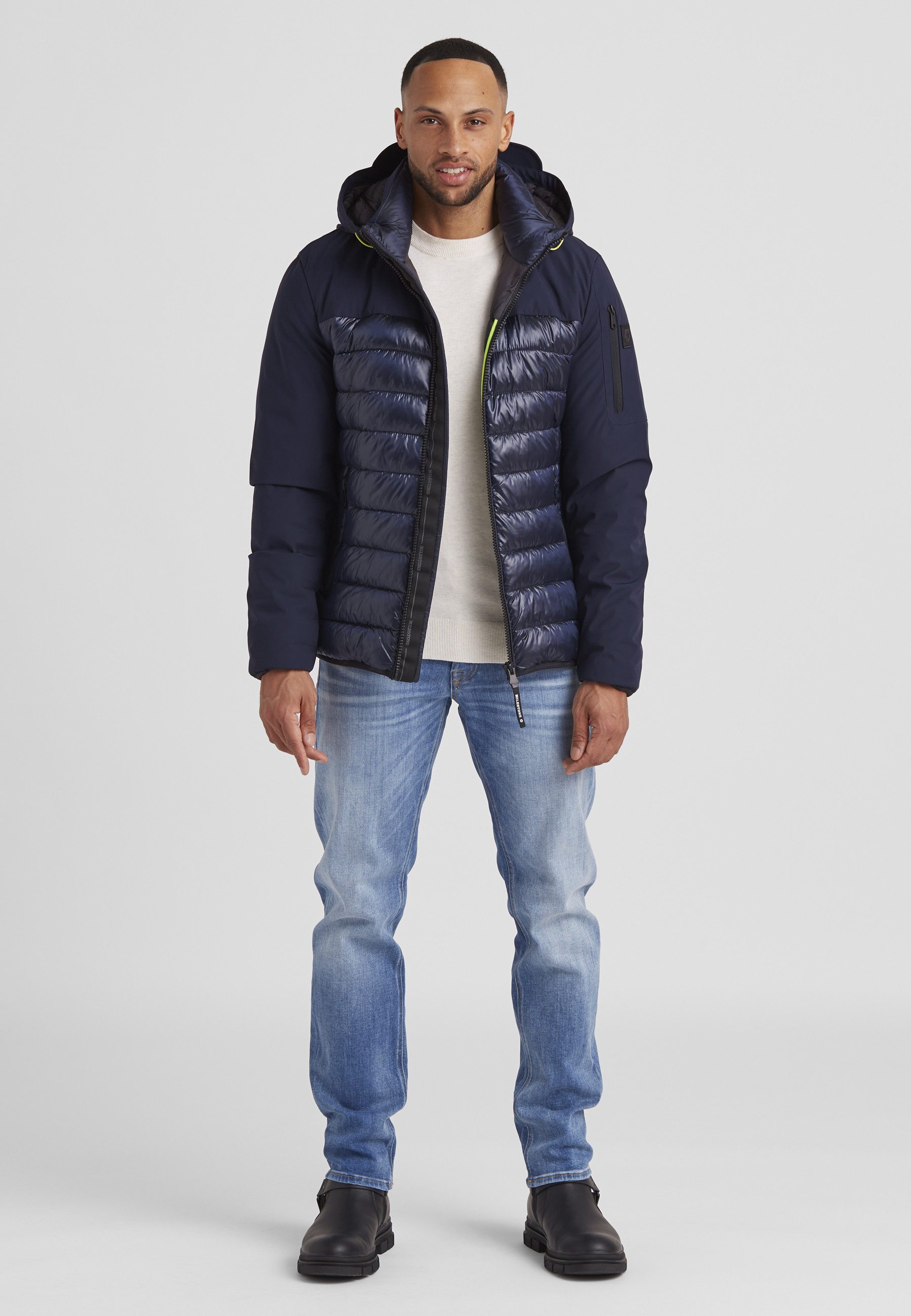 Milestone Steppjacke MSDimaro Herren Übergangsjacke Jacke gesteppt normale günstig online kaufen