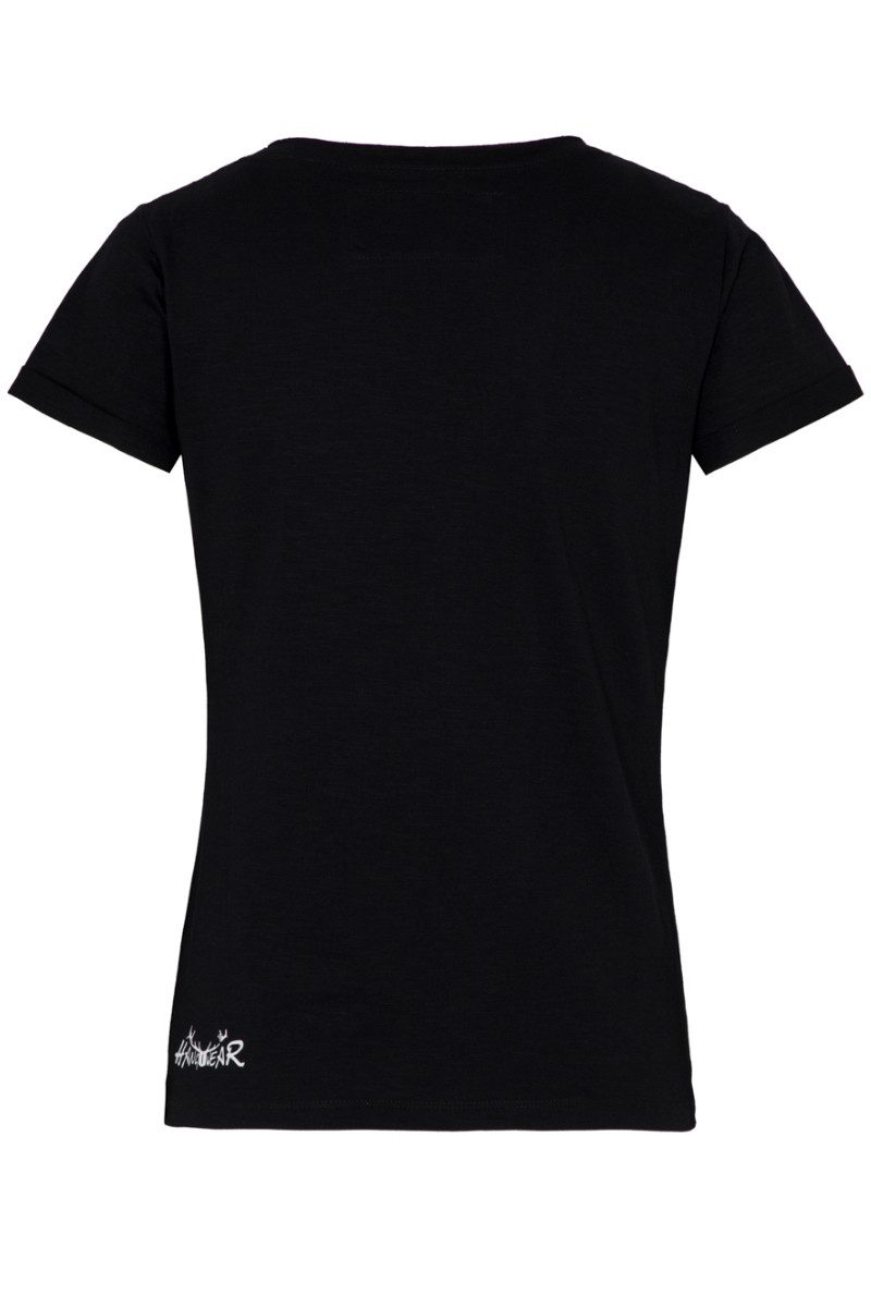 Hangowear Trachtenshirt Trachtenshirt Damen - FREIJA - schwarz